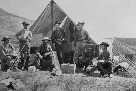 William_Jackson__Hayden_expedition_in_camp__1872