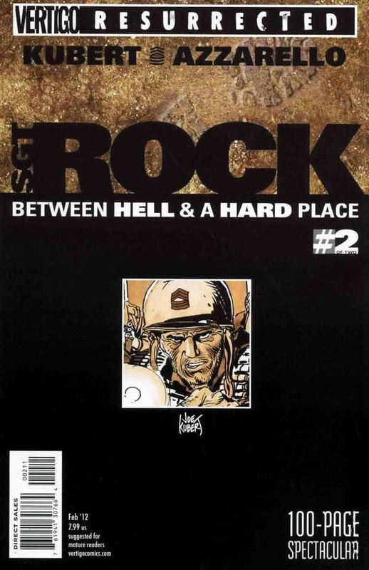 vertigo resurrected sgt rock between hell and a hard place 2