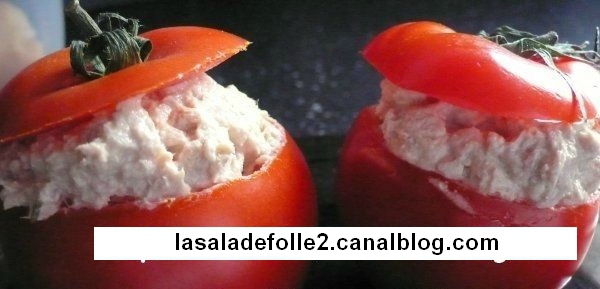tomate farcie au thon