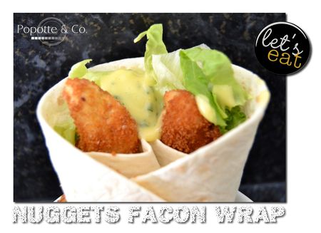 Nuggets de poulet façon wrap recettes WRAP MEXIPOLO