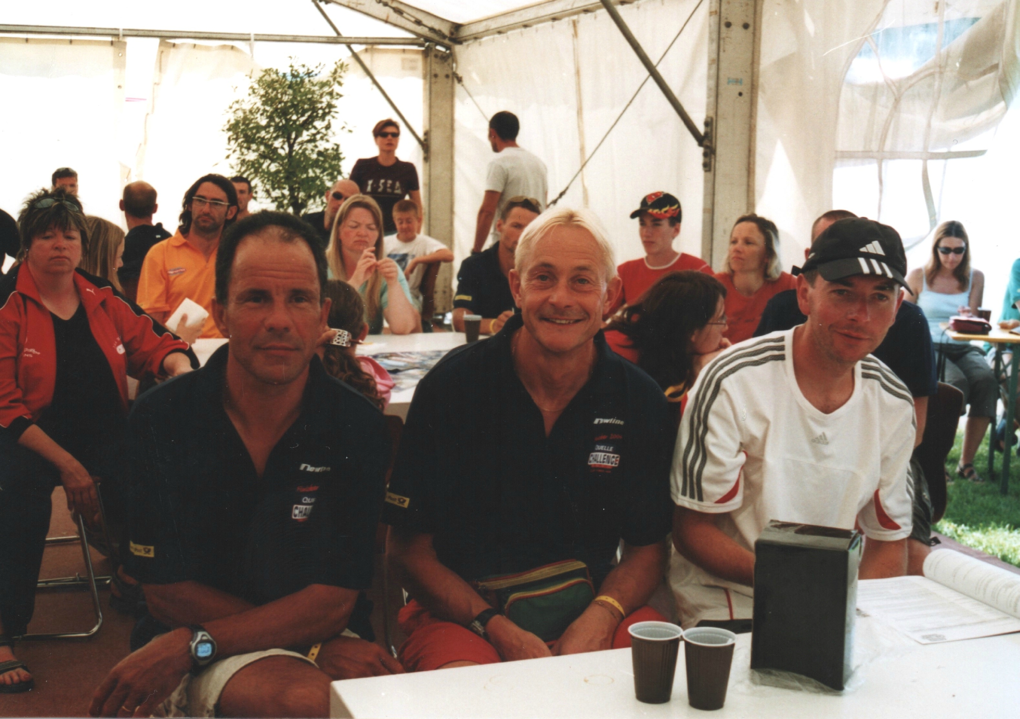 Au briefing avant course