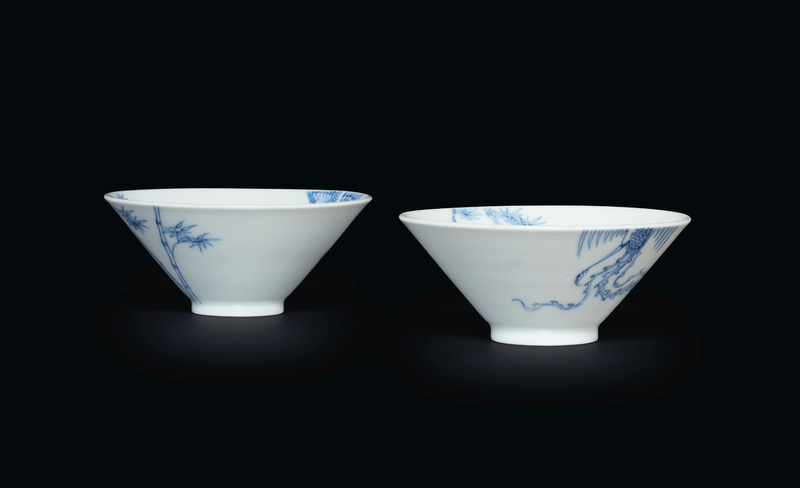 2020_NYR_19039_0841_001(a_pair_of_blue_and_white_phoenix_and_bamboo_conical_bowls_china_qing_d030551)