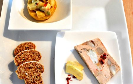 Foie gras fruits de mer