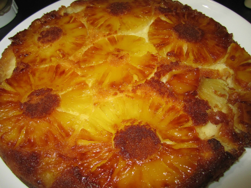 Gateau a l'ananas