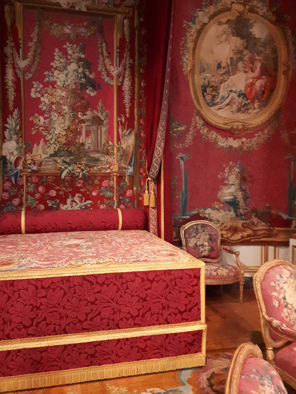 le nouvel aménagement de la chambre du duc de Chevreuse - Département des Objets d'art du Louvre