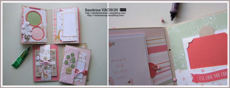 Sandrine VACHON assemblage des pages