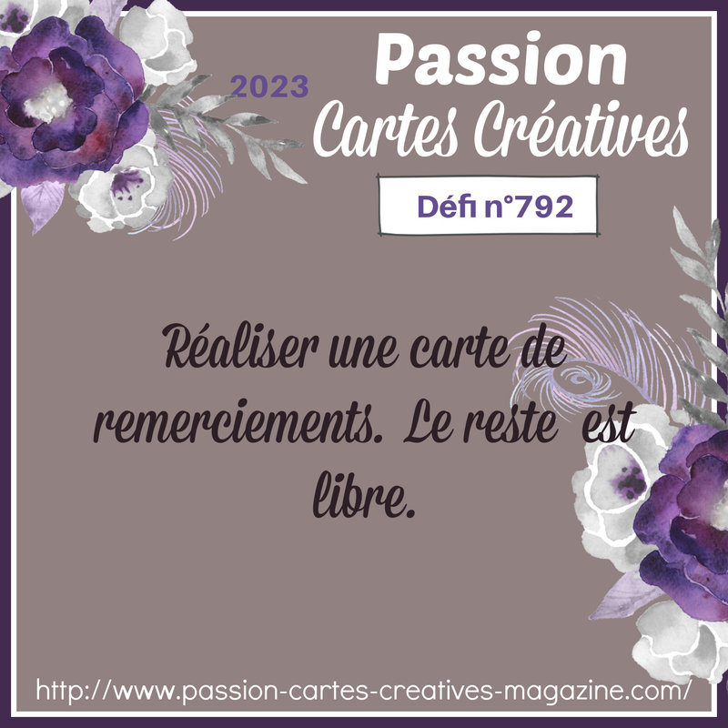 792 - 1er juin 2023 - remerciements