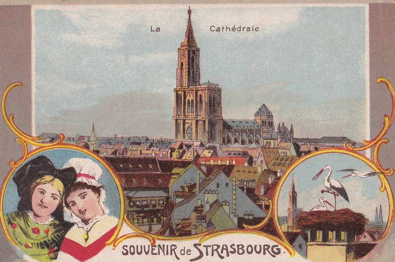 CPA Strasbourg Souvenir
