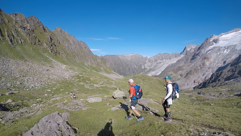 En direction de la Fenêtre d’Arpette