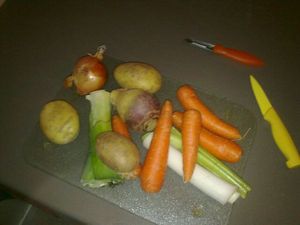 légumes soupes