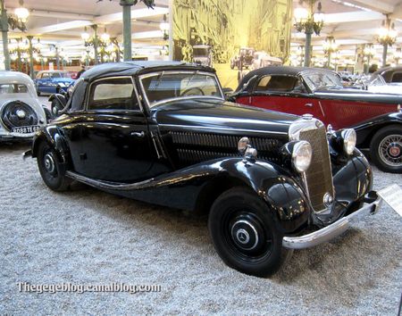 Mercedes 170 V cabriolet de 1938 (Cité de l'Automobile Collection Schlumpf à Mulhouse) 01