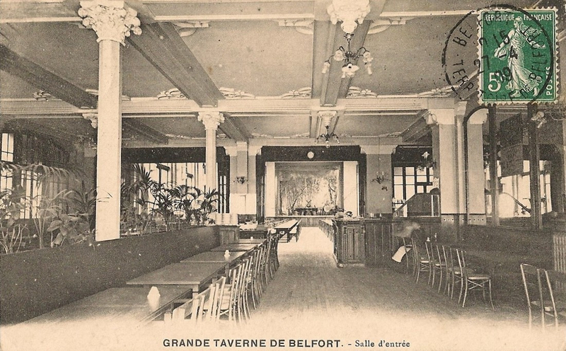 Belfort CPA Fbg France n°35 Grand Taverne Salle d'entrée