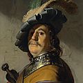 <b>Rembrandt</b> <b>Harmensz</b>. <b>van</b> <b>Rijn</b> (Leiden 1606-1669 Amsterdam), A man in a gorget and cap
