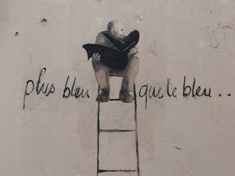 Plus bleu que le bleu