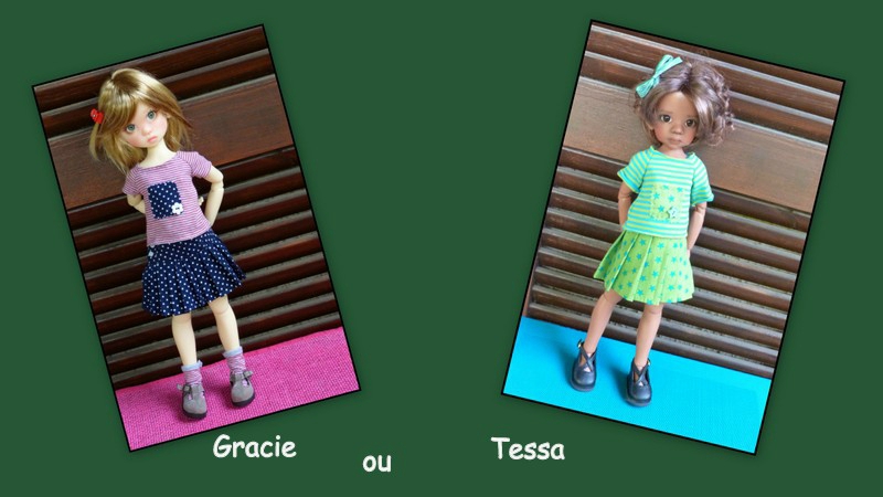 Tessa en vert