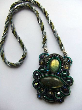 soutache labradorite