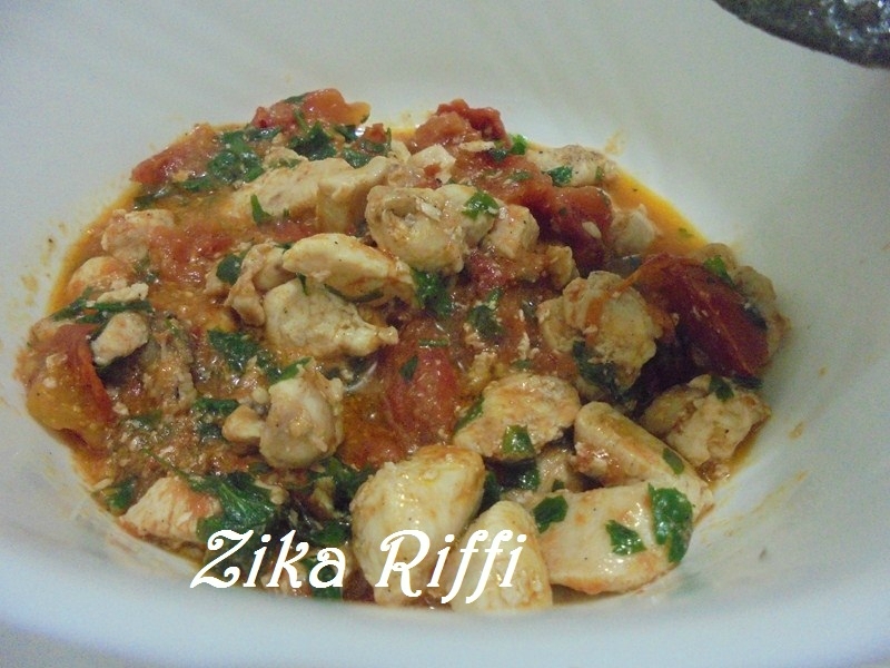 fricassé de poulet3