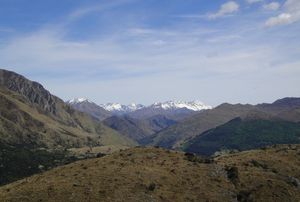 Coronet Peak from Queenstown Hill