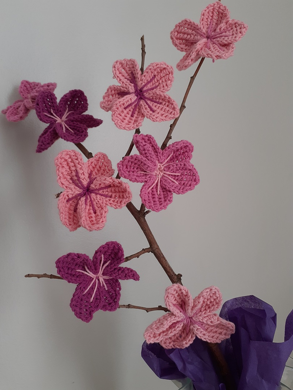 fleurs de cerisiers crochet (3)