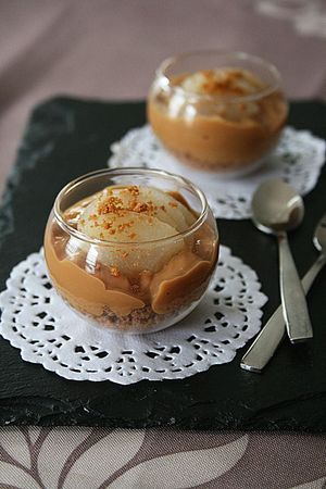 Varrine spéculoos crème caramel poire 1