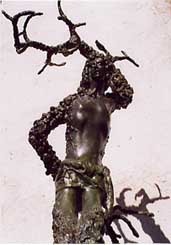 saint Sébastien bronze