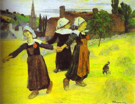 Paul_Gauguin_Breton_Girls_Dancing_Pont_Aven_