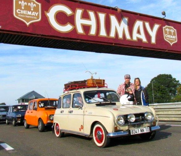 COURQUAIN 2014 RASSEMBLEMENT 4L circuit Chimay