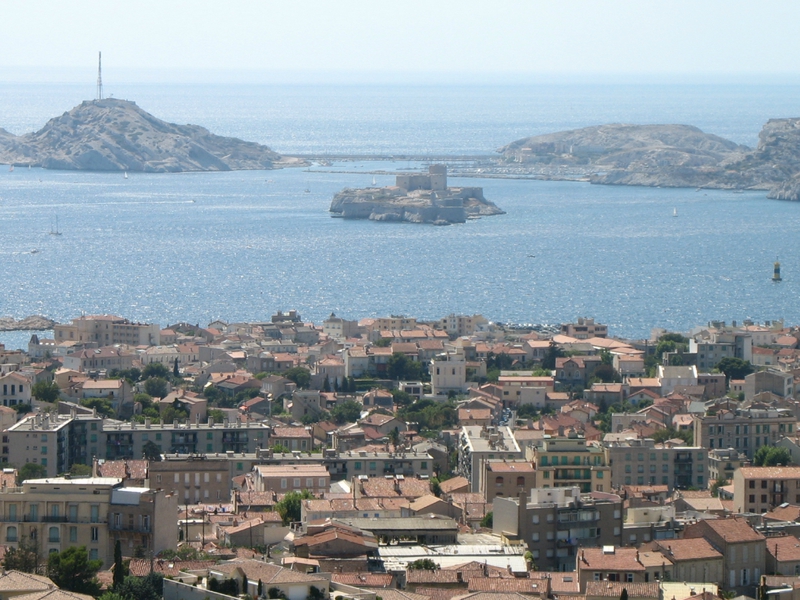 Marseille, château d'If vue de Notre-Dame (13)
