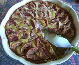 recettes Tarte aux figues et crème damandes