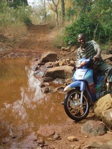 Moto manga tous terrains Mali