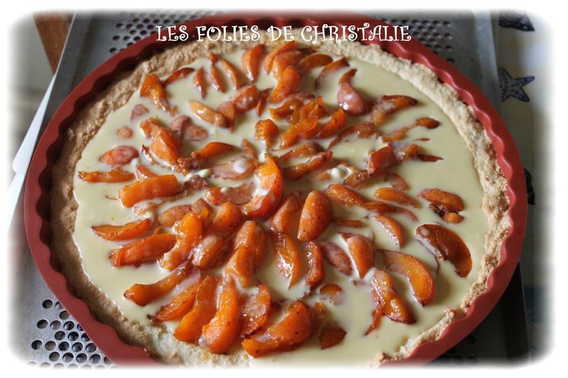 Tarte moelleuse abricots 9