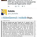 Gilles Clavreul pris en flagrant délit de contre-vérité envers le <b>CCIF</b>