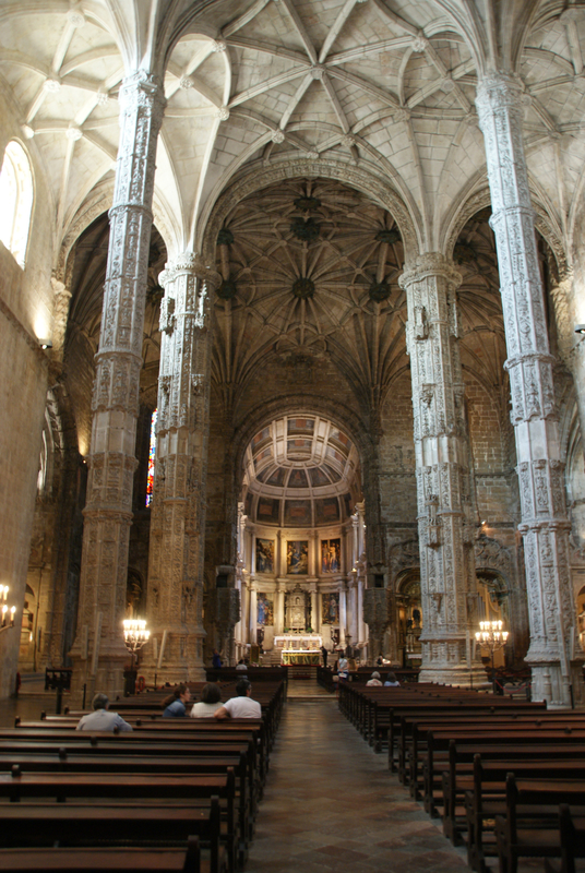 DSC09362-P-Lisboa-Quartier Belém-Mosteiro dos Jernimos-La Basilique du monastère