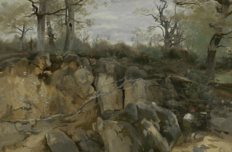 Jean-Baptiste-Camille Corot, Abandoned Quarry, 1850, The Mesdag Collection, The Hague