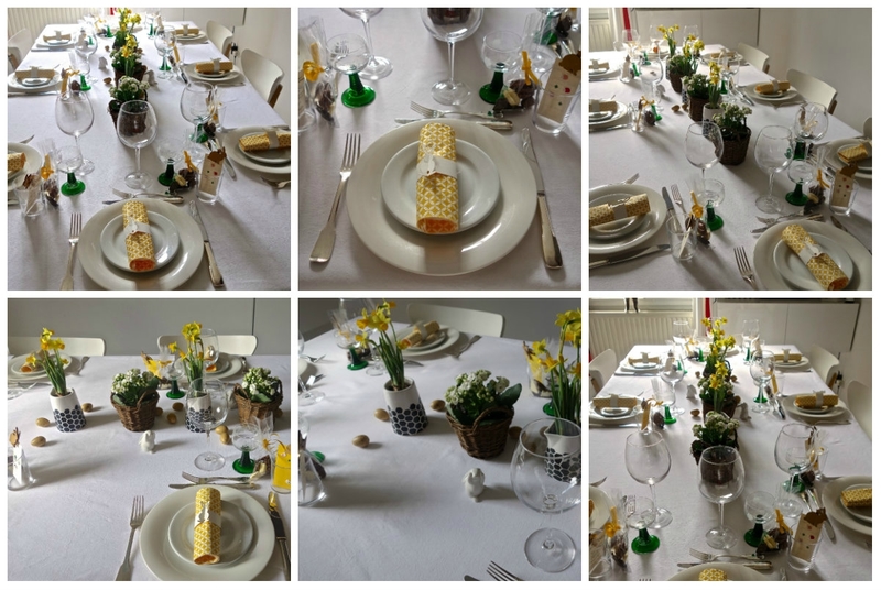 table de Pâques 2017