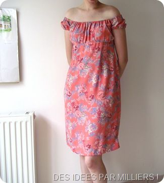 Robe rose