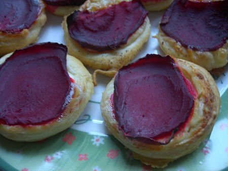 Toasts chèvre/betterave Toasts chèvre/betterave