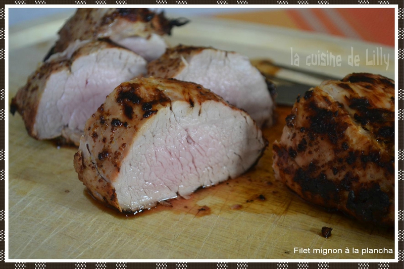 filet mignon à la plancha