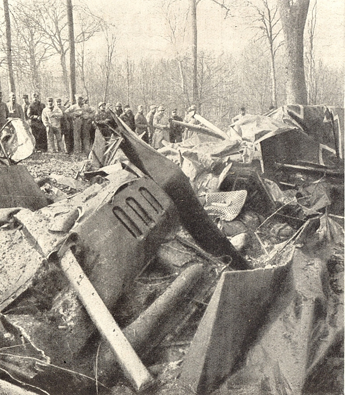 1918 03 13 avion abattu le 8 forêt Compiègne illust 3915 (3)