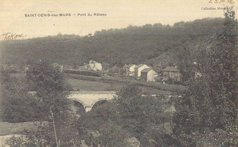 pont du Rateau St Denis Des Murs
