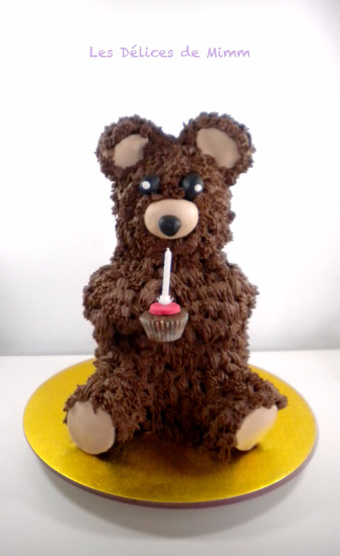 Mon gâteau nounours 3