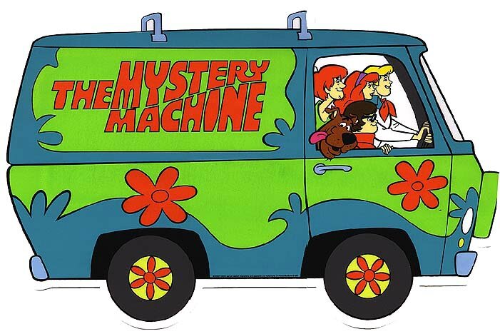 Mystery machine cartoon version-ScoobyDoo