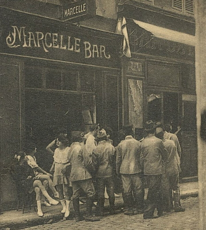 Le Marcelle Bar de la rue Bouterie