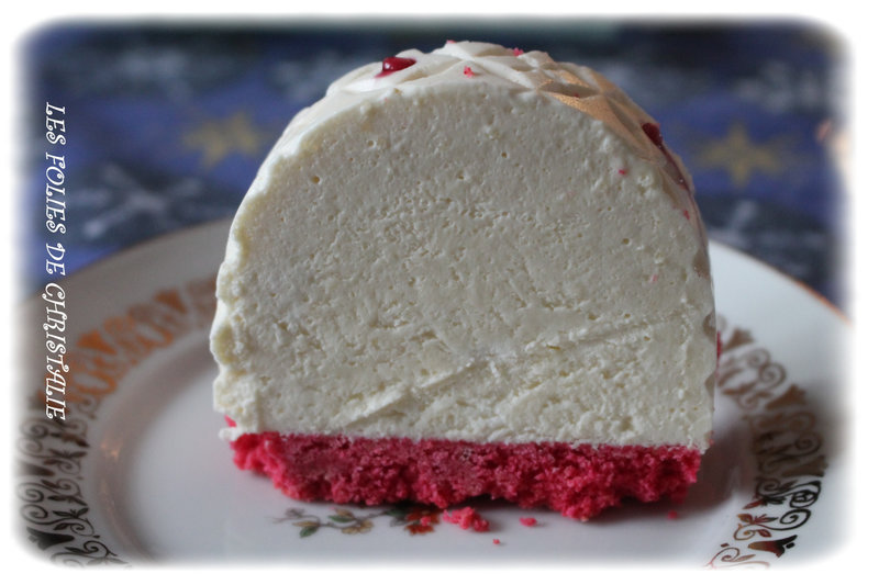 Bûche chocolat blanc 11