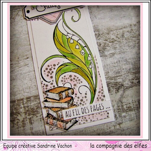 Marque page MUGUET Sandrine VACHON (3)