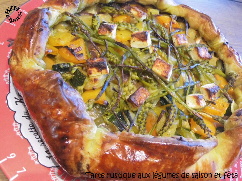 0520 Tarte rustique aux légumes de saison et feta 3 Couv