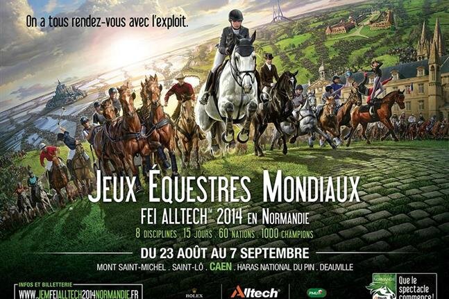 Jeux Équestres Mondiaux FEI Alltech JEM 2014 Normandie