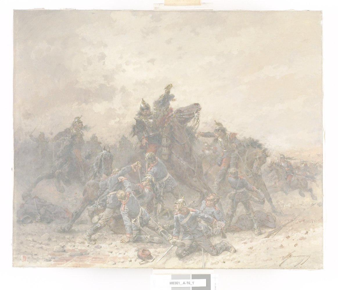 Beauquesne, au drapeau, 1888 Belfort