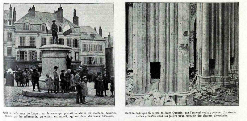 Laon détruite2