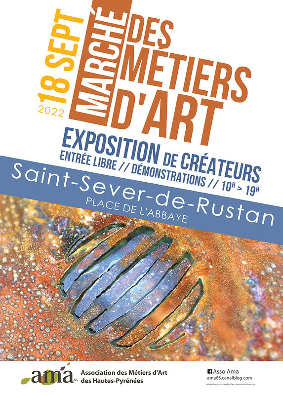 AMA65 marché des métiers d'art 18 septembre 2022 St Sever de Rustan